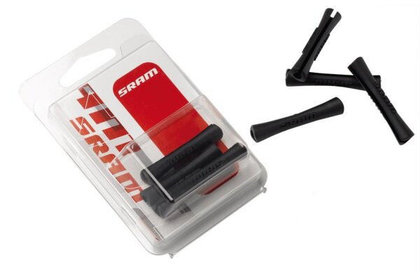 SRAM Außenhüllenüberzug 4 Stück, 4-5mm, schwarz
