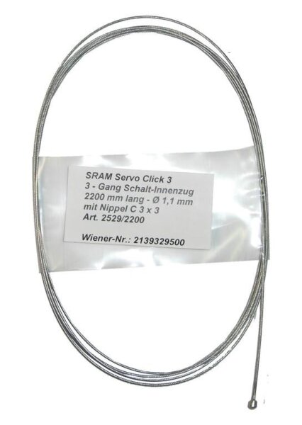 Sram Schaltseil 3-Gang für Servo Click