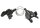 Sram Trigger Schalter-Set X4 8-Gang hinten 1:1 Index Front 3-Gang