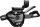 Shimano Schalthebel Deore XT SLM8000 I-Spec II 2-3-fach links , schwarz, 1800 mm lg.