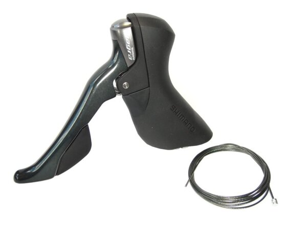 Shimano S+B-Hebel Tiagra ST4700 2-fach, links, mit Zug 1800 mm lg.