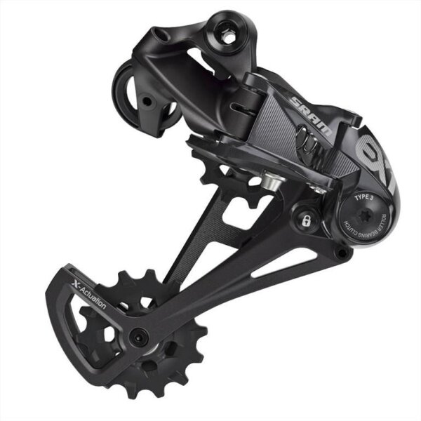Sram Schaltwerk EX1 8-fach ESP1:1 langer Käfig, max.48Z. schwarz
