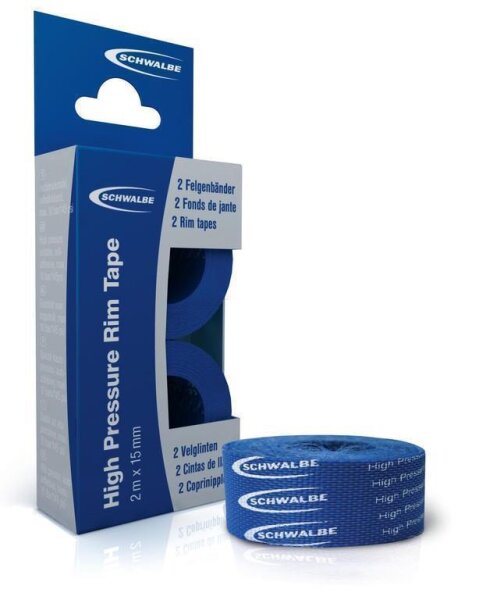 Schwalbe Gewebe Felgenband  HP 2 m-Rolle, 2er Set