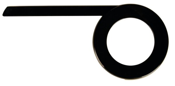 Herrmans Kettenschutz Slyde 38 Zähne, Ø118mm,319mm, schwarz matt
