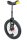 QU-AX Einrad Muni Starter 20" schwarze Alufelge, Reifen schwarz