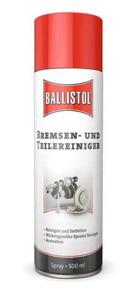 Ballistol Bremsen- &  Teile Reiniger 500 ml, Spraydose