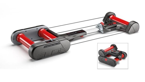 Elite Rollentrainer Quick-Motion schwarz/rot