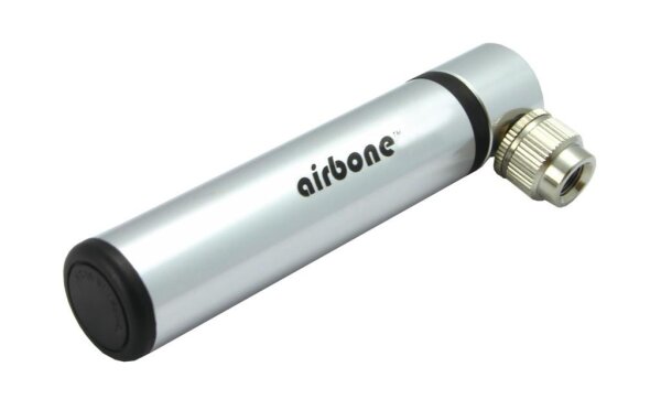 Airbone Minipumpe ZT-702M AV, 99mm, silber, inkl. Halter
