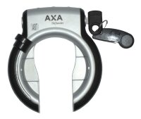 AXA Rahmenschloss Defender silber/schwarz Rahmenbefestigung