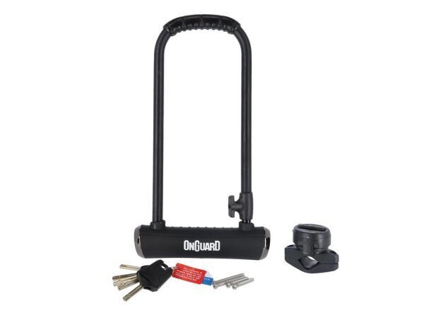 Onguard Bügelschloss Pitbull LS mit Halter
