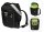 Basil Einzeltasche Miles black lime, wasserdicht, 17 Liter