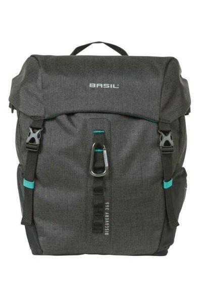 Basil Einzelpacktasche Discovery schwarz melee, 9 Liter