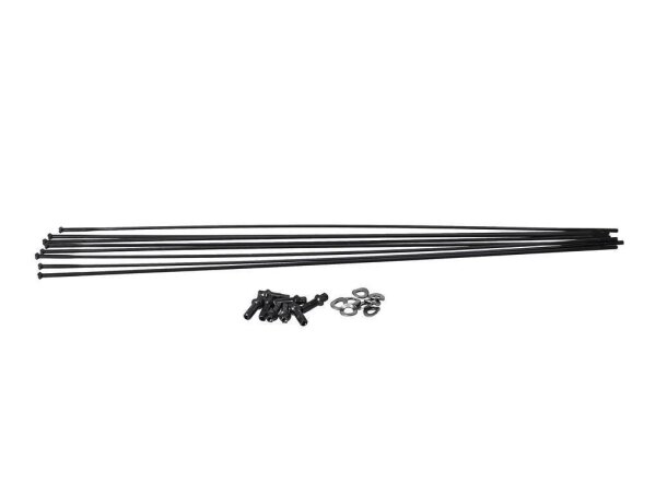 DT Swiss Speichenkit RC1400 Dicut 25 DB VR + HR, schwarz