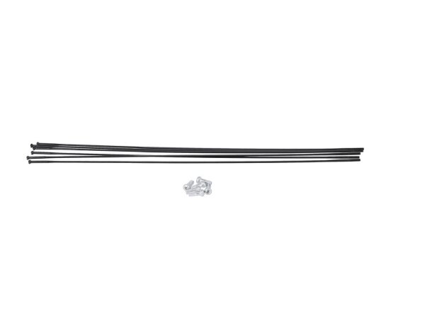 DT Swiss Speichenkit ERC1100 Dicut 47 DB VR + HR, schwarz