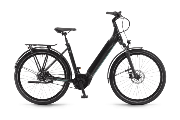 Winora Sinus R8 Tiefeinsteiger (27.5" | 625Wh | Onyxschwarz) Größe: 54 cm