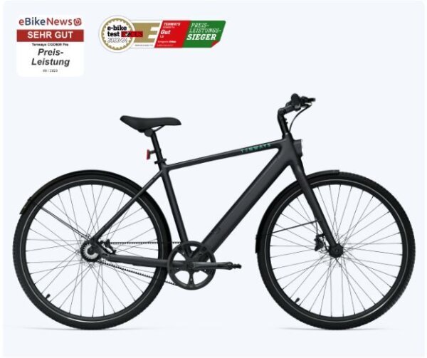 Tenways CGO600 PRO Midnight Black 28" L  54cm