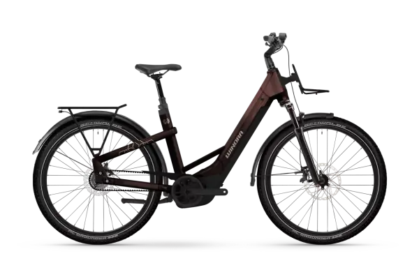 Winora Yakun R5 Low (27.5" | 600Wh | red/violett red) Größe: 44 cm